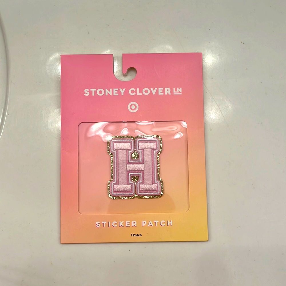 NWT Stoney Clover X Target “H” Patch